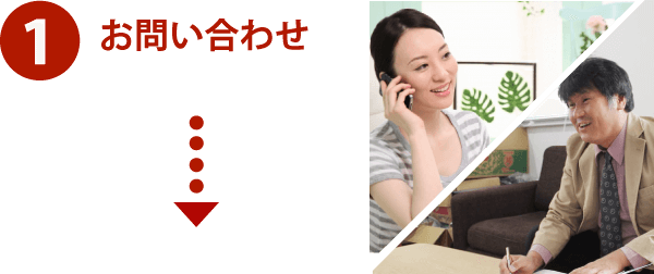 骨董品・美術品買取の流れ1 お問い合わせ